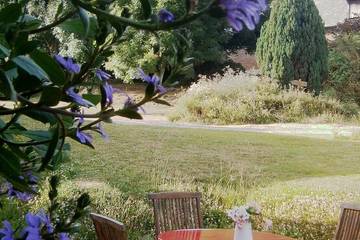 Gîte pour 4 personnes, avec vue et jardin à Saint-Aubin-sur-Mer (Seine-Maritime)
