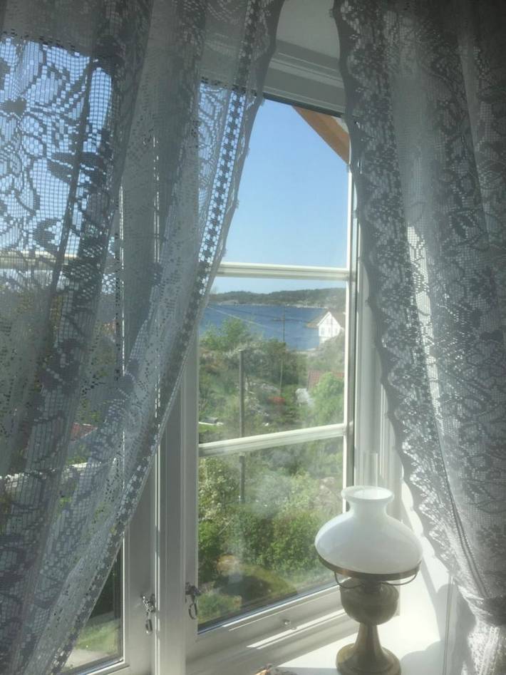 Ferienwohnung für 4 Personen, mit Terrasse und Garten sowie Ausblick in Arendal