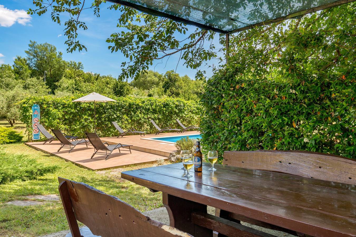 Appartamento intero, Pool Suite Glavotok at Krk Island in Brzac, Krk (Croazia)