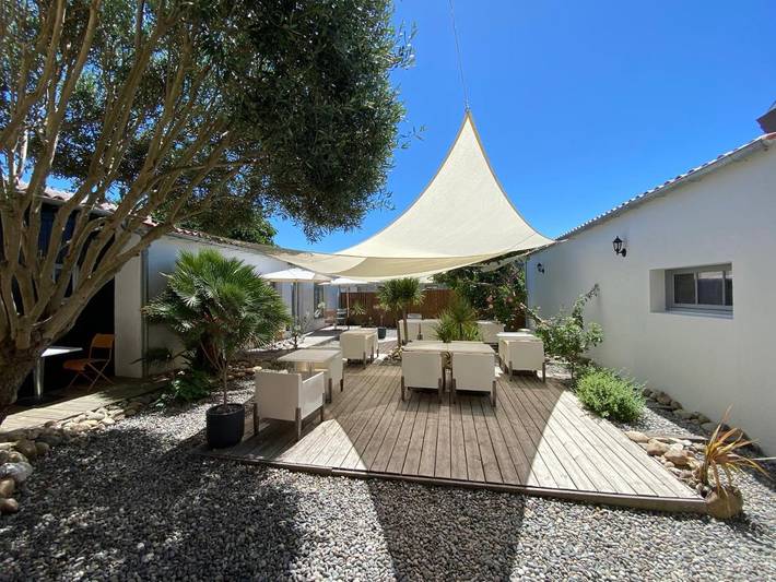 Hôtel pour 2 personnes, avec terrasse et jardin, animaux acceptés à Île-d'Aix - 2