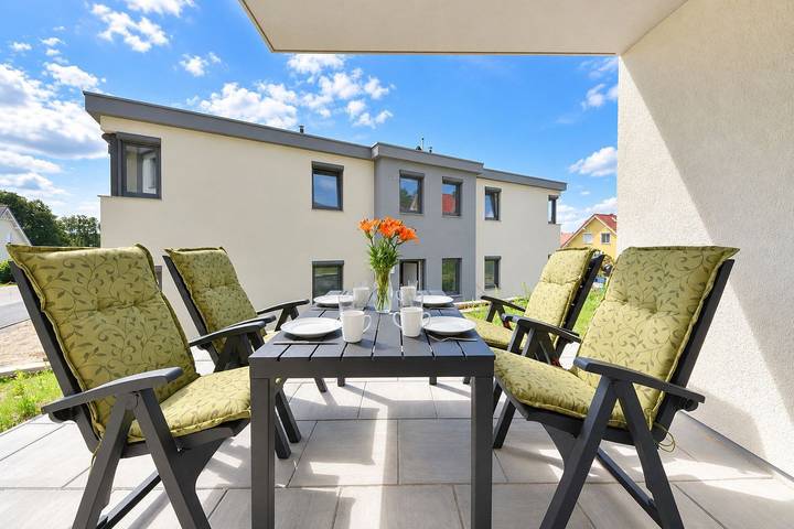 Appartement entier, Gemütliche Ferienwohnung im Sonnenpark auf Usedom – ideal für Familien in Gothensee, Korswandt