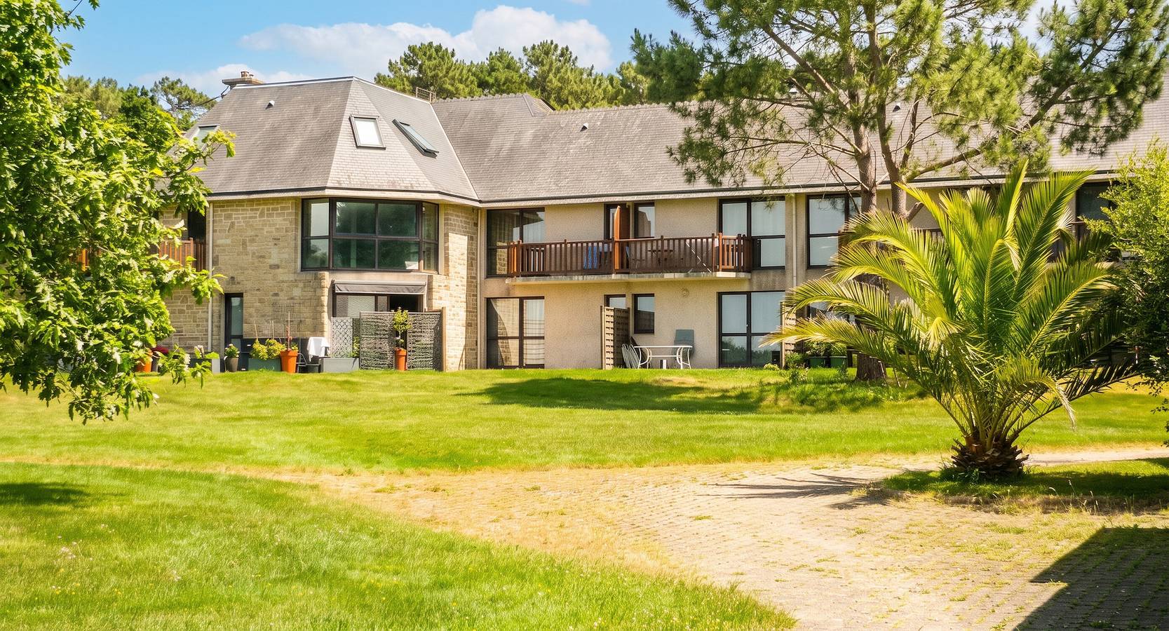 Studio accueillant à Bénodet avec vue sur le jardin in Bénodet, Côte de Cornouaille