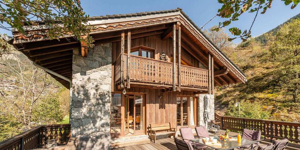Chalet pour 14 personnes, avec balcon - 1