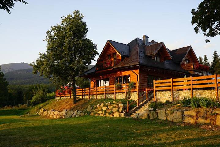 Obiekt b&b dla 3 osób, z Balkon i Taras oraz Ogród i Widok w Karpacz