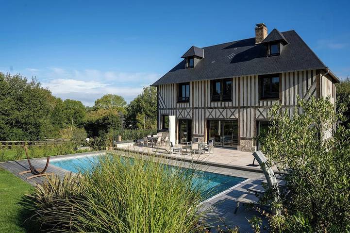 Maison de vacances pour 8 personnes, avec piscine et jardin