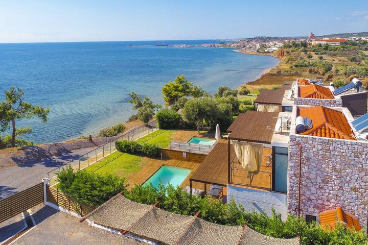 Ferienhaus für 6 Personen, mit Balkon und Terrasse sowie Garten und Ausblick in Chalkidiki - 3