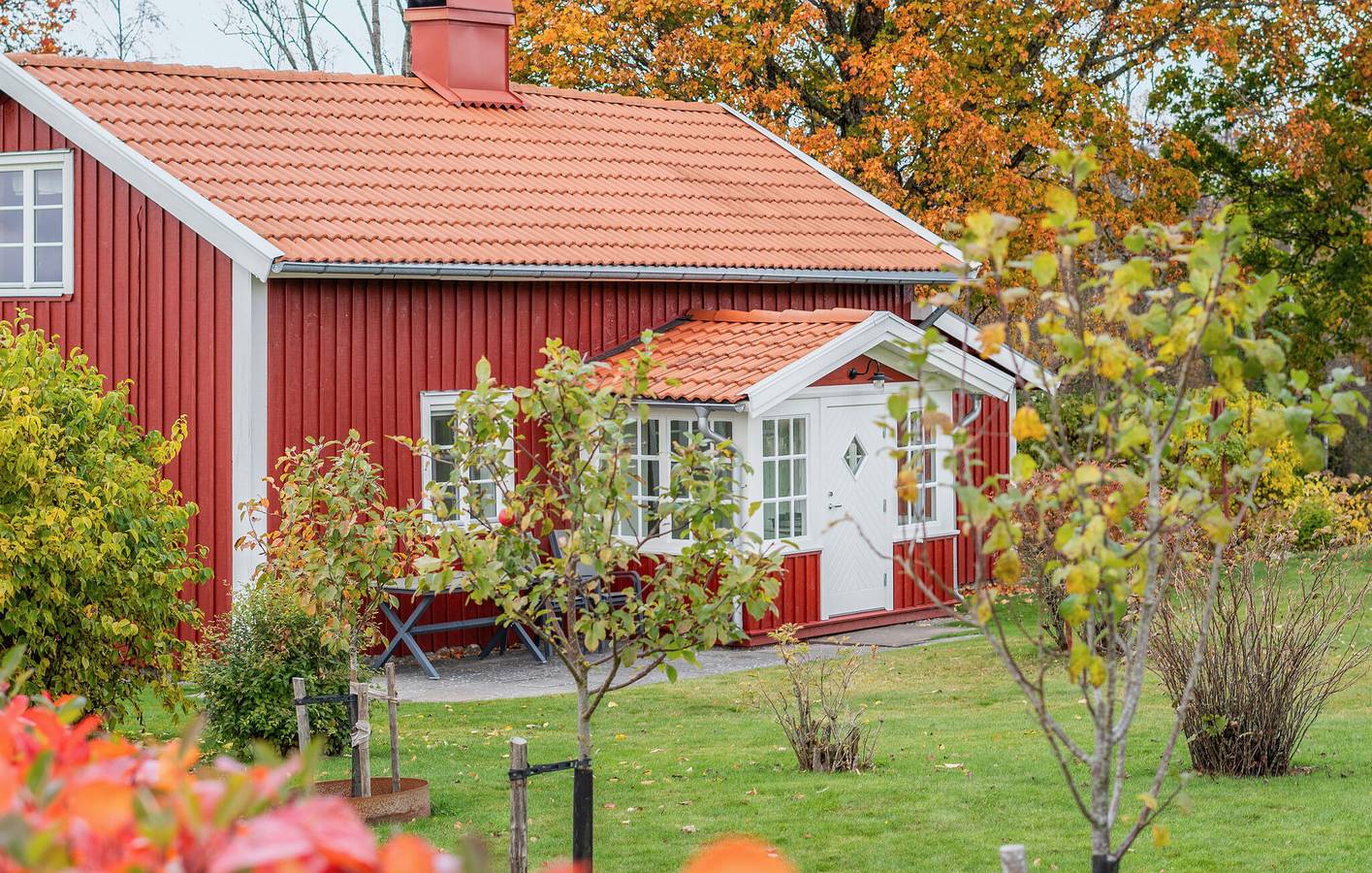 Holiday home for 4 people with terrace in Västergötland