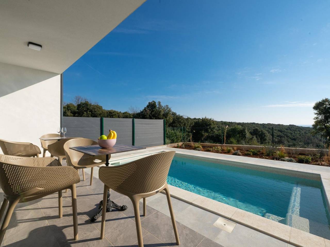Villa Artec mit Meerblick in Marčana, Südküste Istrien