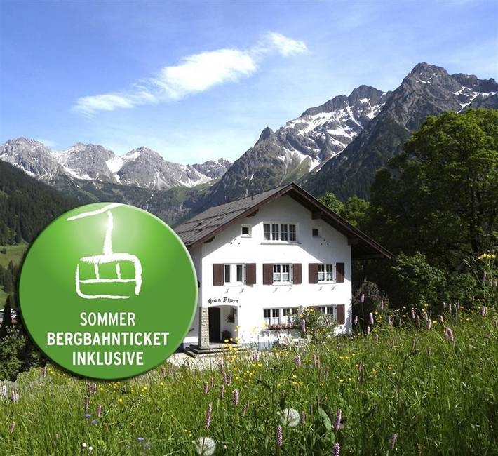 Ferienwohnung für 3 Personen, mit Terrasse und Garten im Kleinwalsertal - 2