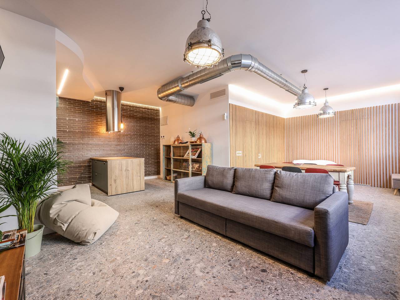 Ganze Wohnung, Industrielle Wohnung mit Parkplatz - 4 Pers. in Madrid, Madrid Province