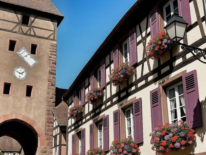 Gîte pour 4 personnes à Ammerschwihr