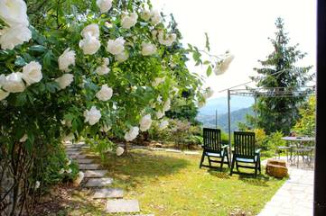 Cottage pour 4 personnes, avec jardin et vue à Seborga