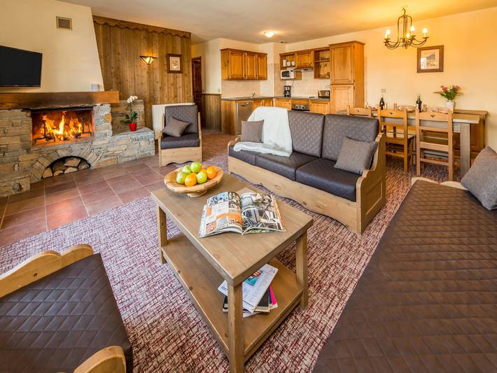 Ferienwohnung für 8 Personen, mit Pool und Balkon sowie Sauna, mit Haustier - 1