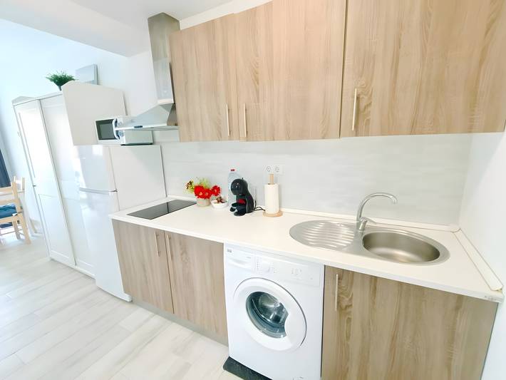 Estudio entero, Acogedor estudio en Benal Beach, Benalmádena in Torrequebrada, Benalmádena