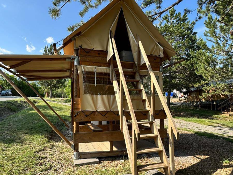 Camping Sunêlia la Baie de Saint Pol - Zelt 2 personen - Biwakzelt ohne Sanitäranlagen in Saint-Pol-de-Léon, Ceinture Dorée