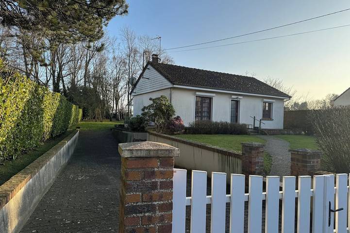 Location de vacances pour 4 personnes, avec jardin à Saint-Blimont