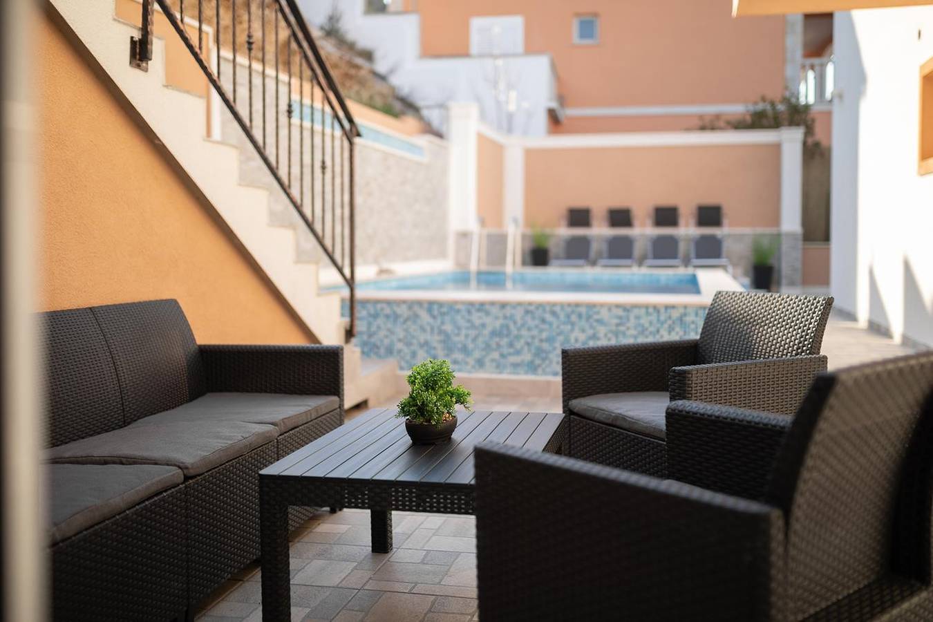 Schönes Ferienhaus mit privatem Pool in Blato, Korcula