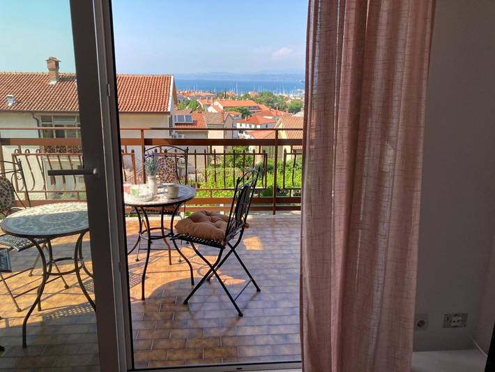 Apartament wakacyjny dla 6 osób, z ogród i widok w Izola
