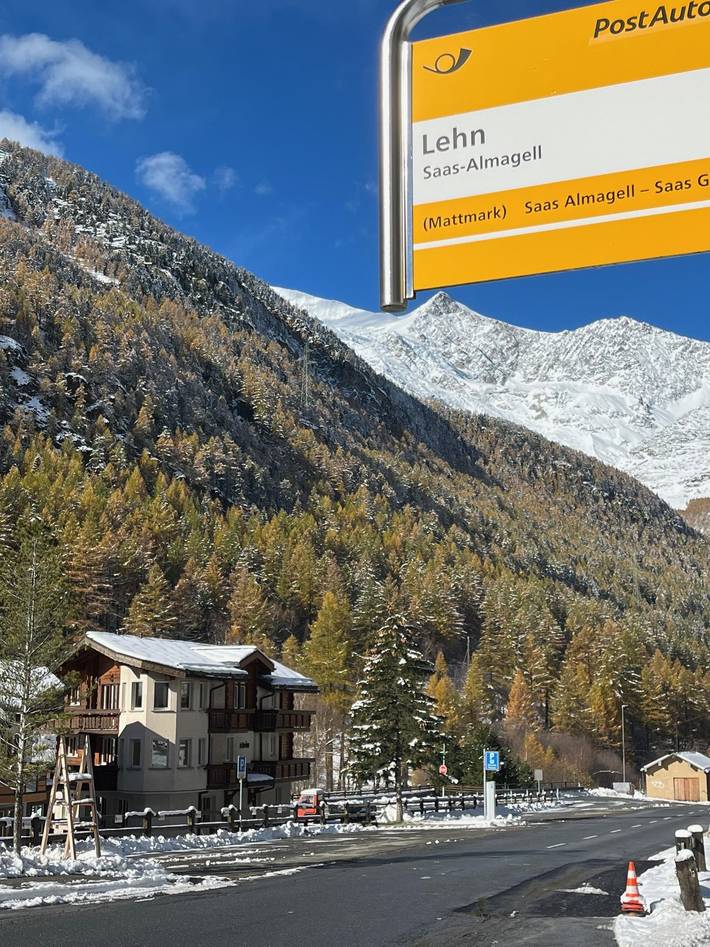 Ganze Ferienwohnung, 6-Bettwohnung 2. Stock in Saas-Almagell, Walliser Alpen