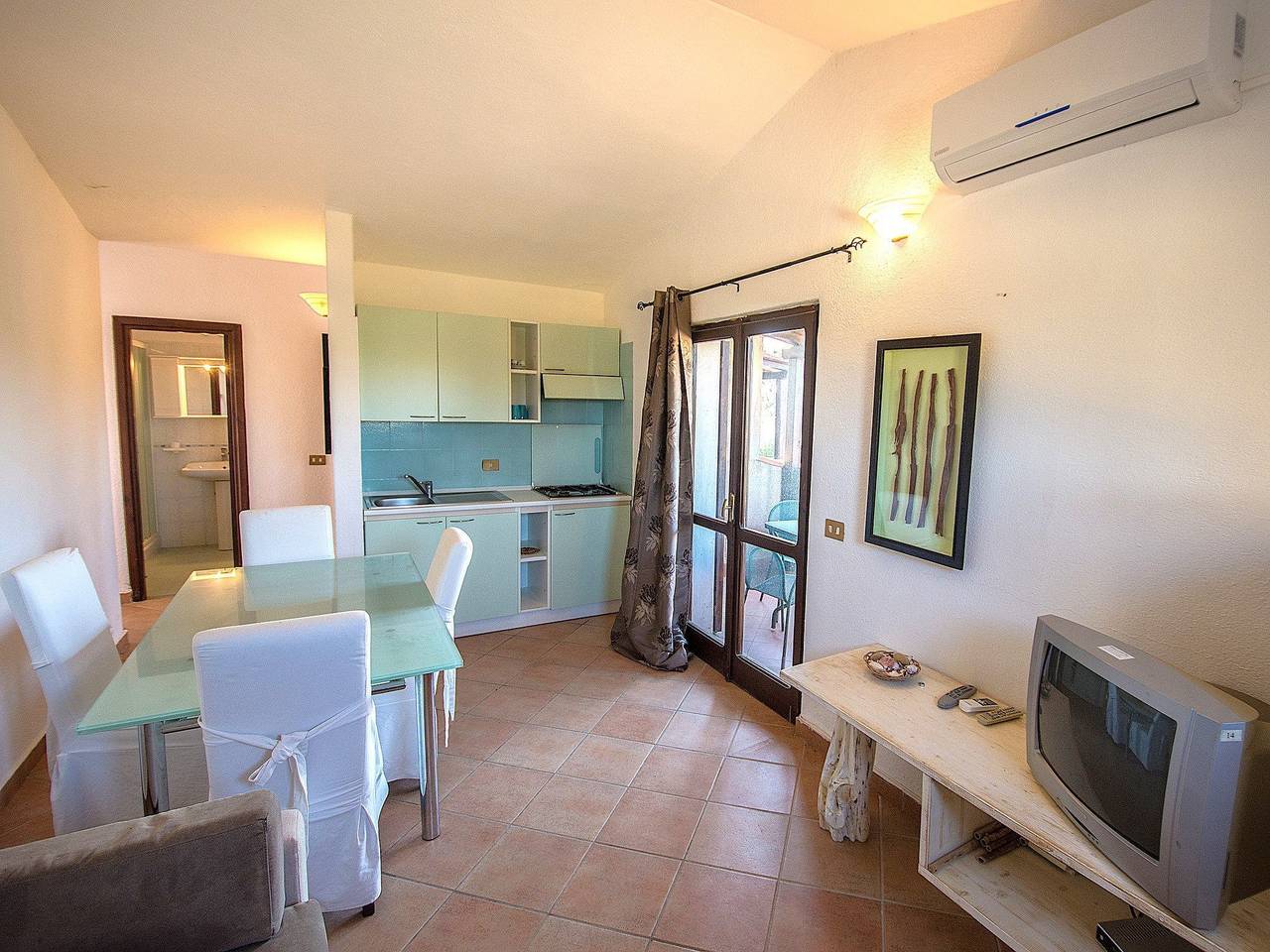 Ganze Wohnung, Wohnung "Il Borgo1" 400 Meter vom Meer entfernt in Palau (Sardinien), Gallura