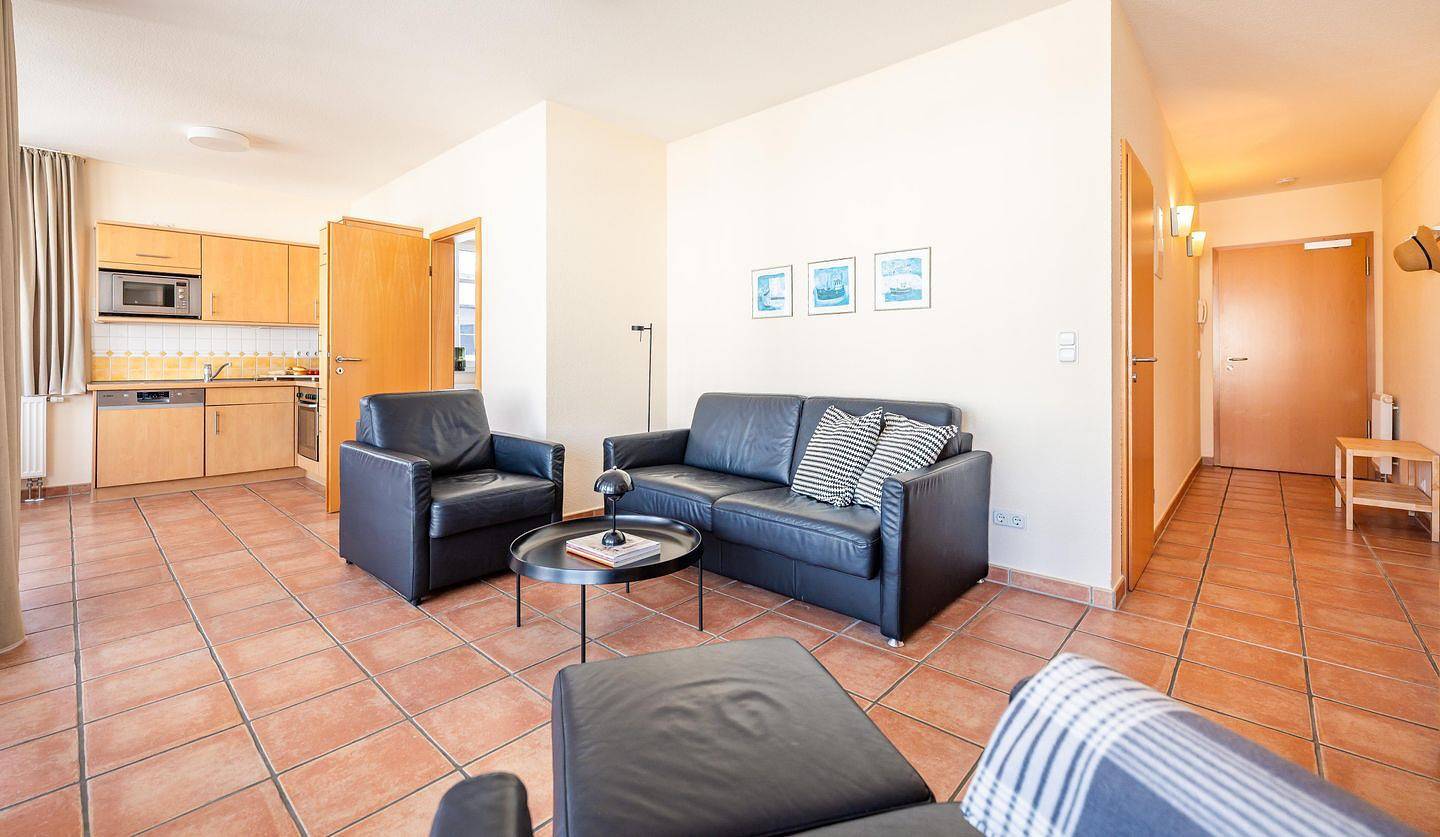 Apartamento entero, Apartamento de vacaciones para 2 personas con balcón in Ostseebad Binz, Binz