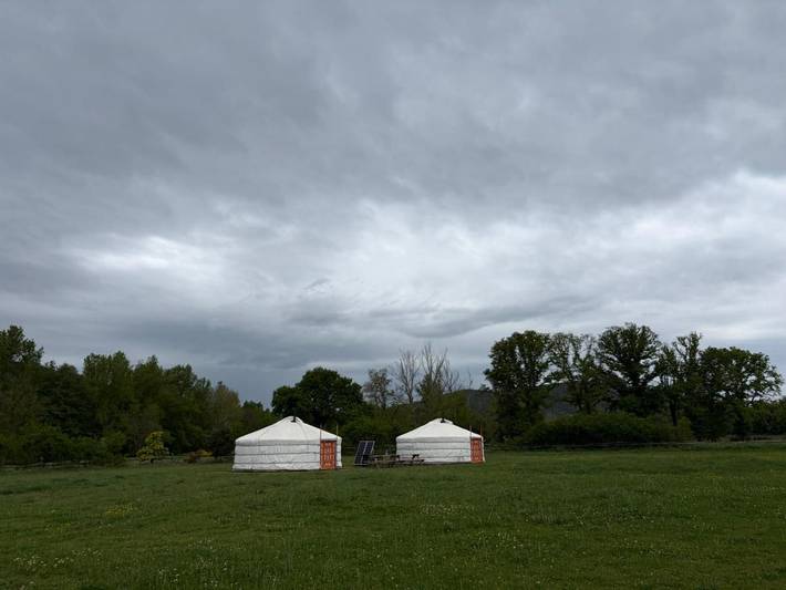 Tente pour 4 personnes, avec jardin en Haute-Loire - 3