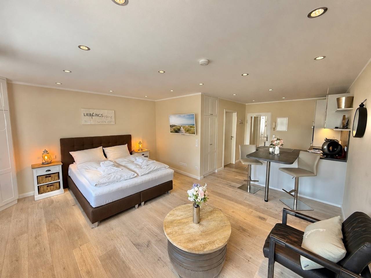 Ganze Ferienwohnung, Strandburg, App 5 "Strandoase" in Westerland, Sylt (Gemeinde)