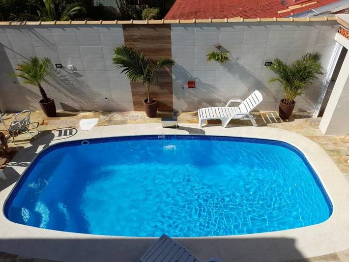 Pousadas para 5 pessoas, com piscina infantil e vista e ainda piscina and jardim em Florianópolis