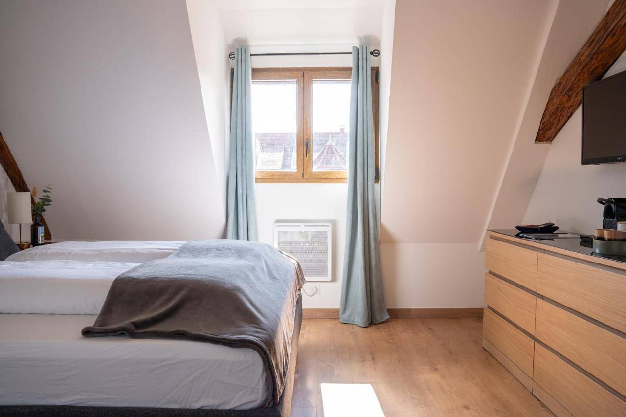 Double Room with Private Bathroom in Eguisheim, Parc naturel régional des Ballons des Vosges