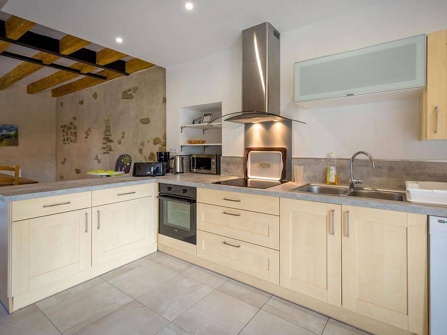 Camping Sites et Paysages - L'Etang de Brissac  - Casa rural 8 personas - Premium Anjou 4 habitaciones - 100m² - Tv - Lavavajillas - 2 baños in Brissac-Quincé, Angers region