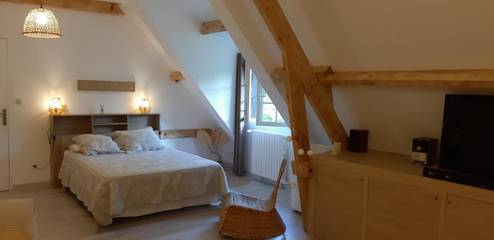 Chambre d’hôte pour 4 personnes, avec terrasse et jardin à Trélissac