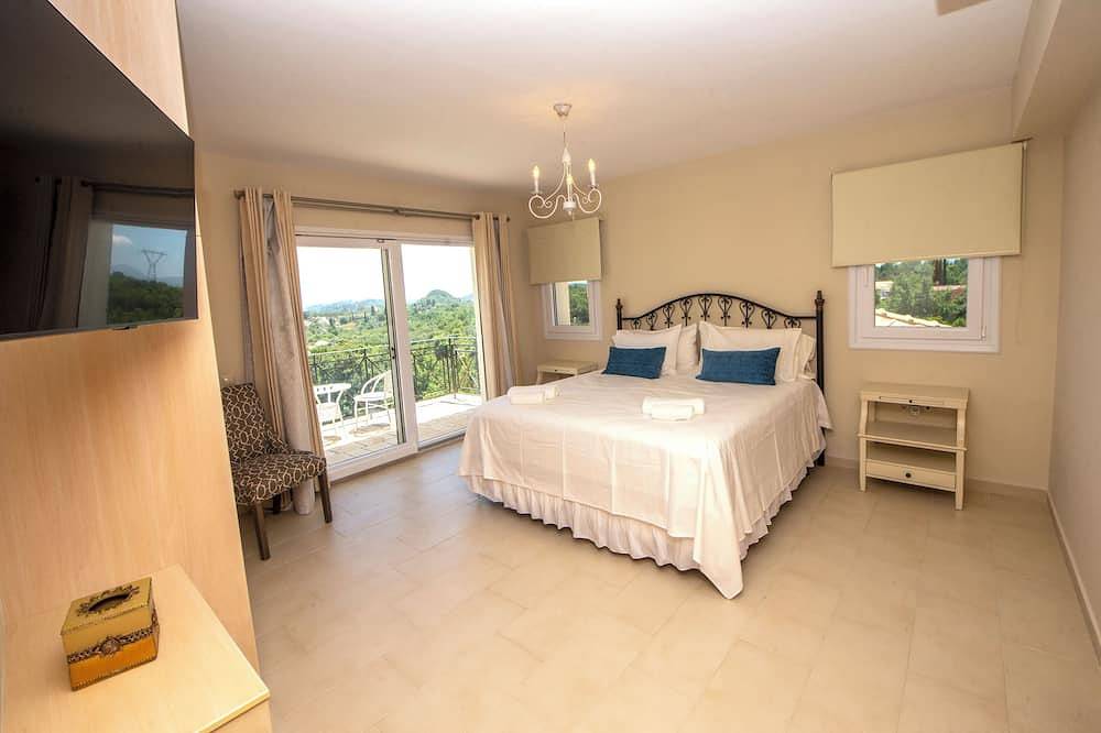 Luxury villa with panoramic sea views in Corfu - Villa Balatsinos in Poulades, Korfu