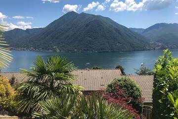 Gîte pour 4 personnes, avec jardin à Argegno