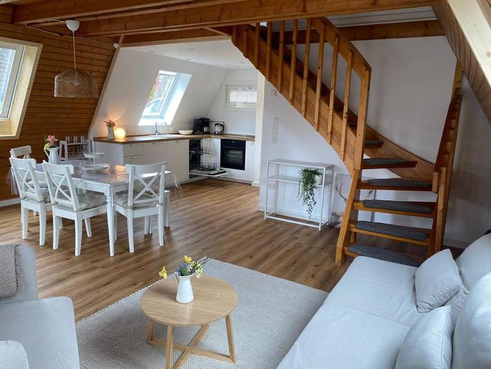Ferienhaus für 5 Personen, mit Balkon und Terrasse sowie Garten und Seeblick in Tröstau - 2