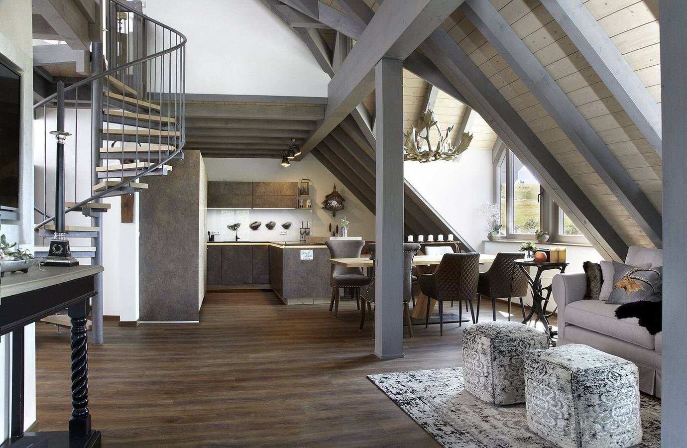 Ganze Wohnung, Apartment 'Halali' mit Spa-Bereich und Bergblick in Suedlicher Schwarzwald, Ibach