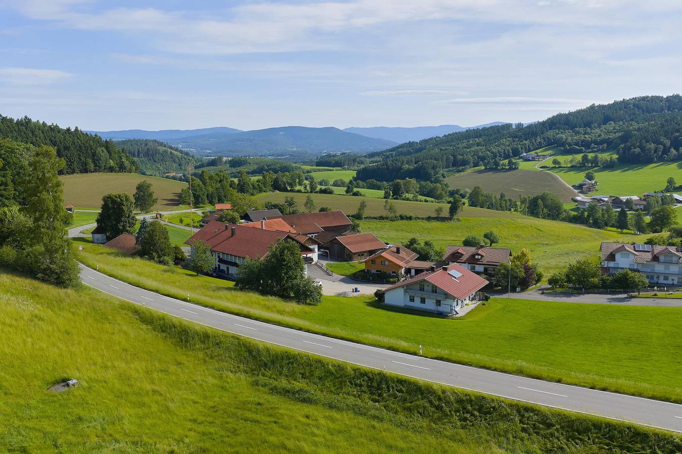 Ferienwohnung Schaupp - Ferienwohnung (80qm) mit Balkon und drei Schlafzimmern in Kollnburg, Ostbayern