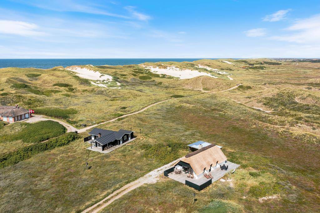 Charmantes Reetdachhaus in sehr schöner Lage in Skodbjerge, Haurvig