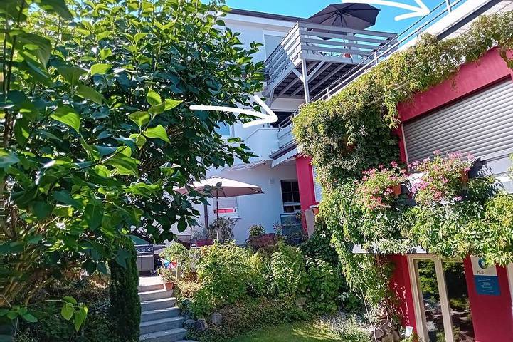 Ferienwohnung für 4 Personen, mit Terrasse in Rheinebene