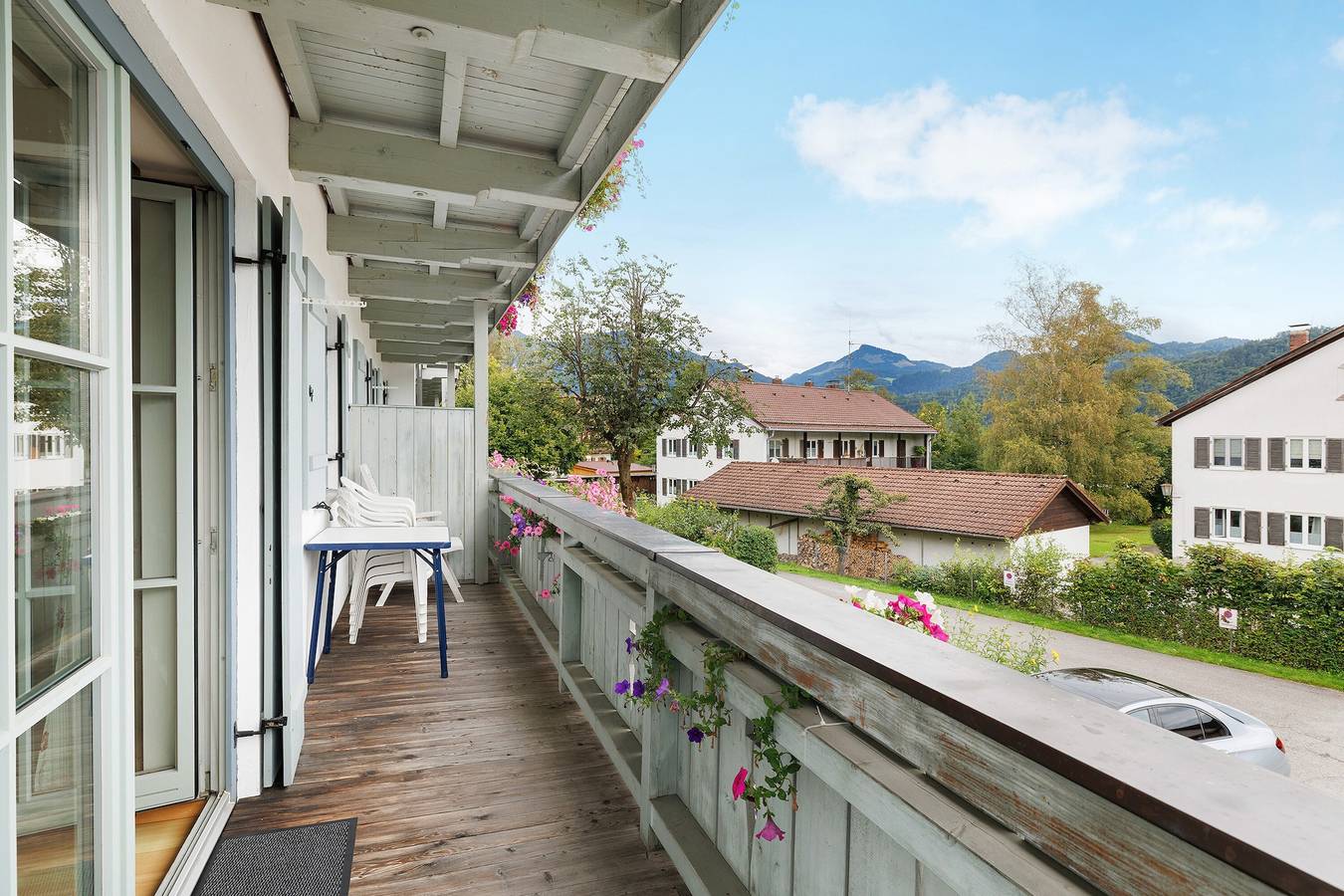 Ganze Wohnung, Apartment 'Fewo Brünnstein- Nr 28 Pool, Sauna' mit Bergblick, Gemeinschaftsgarten und Wlan in Oberaudorf, Bayerische Alpen