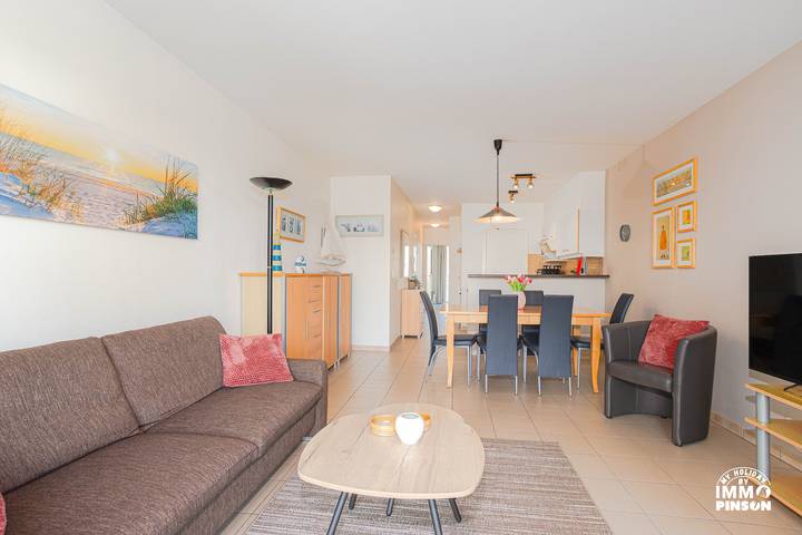 Bungalow für 4 Personen, mit Balkon und Balkon/Terrasse in De Panne - 3