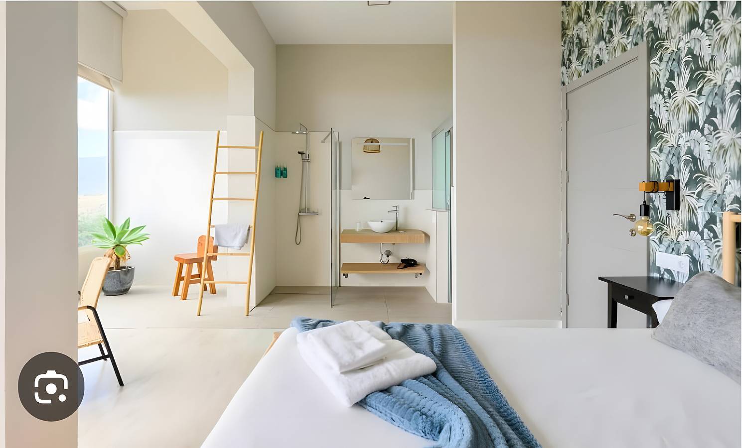 'Villa bandama golf Agaete Suite-01' con vistas al mar, Wi-Fi y aire acondicionado in Santa Brígida, Gran Canaria Norte