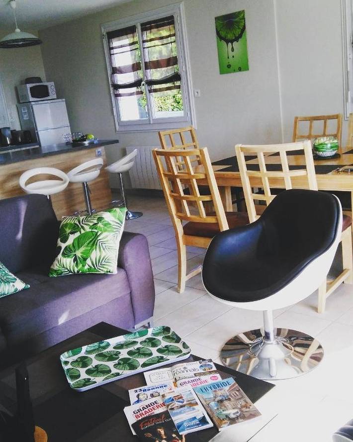 Location de vacances pour 4 personnes, avec Balcon et Terrasse ainsi que Jardin et Vue à Neulise - 4