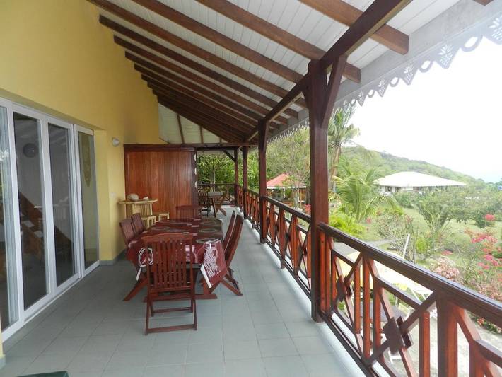 Gîte pour 6 personnes, avec jardin et vue à Terre-de-Bas - 4