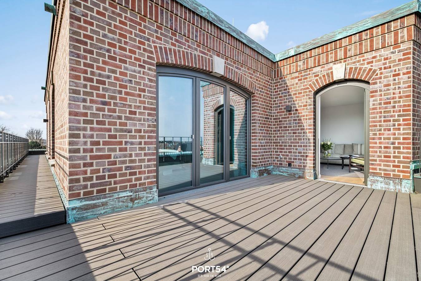 Ganze Wohnung, Luxuriöses Penthouse mit Balkon, Meerblick und Sauna in List auf Sylt in List (Sylt), Sylt