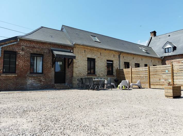 Gîte pour 6 personnes, avec terrasse et jardin, animaux acceptés