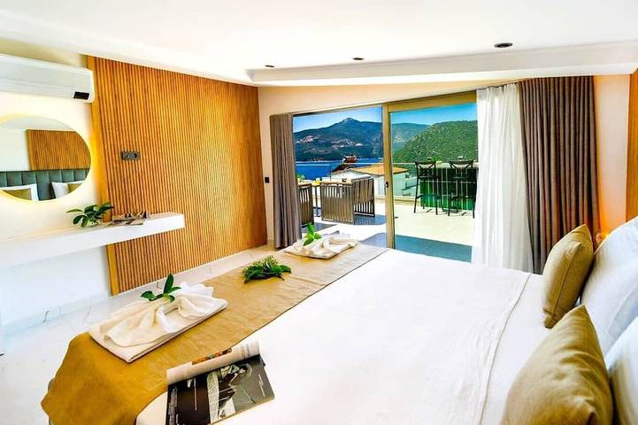 Villa Tymnessos - familienfreundliche Villa, privater Pool und herrlichem Meerblick in Kaş, Provinz Antalya