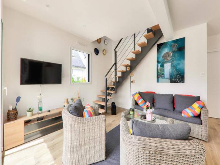 Gîte pour 6 personnes, avec jardin, adapté aux familles dans Plage des Govelins - 4