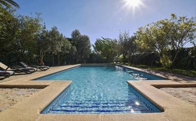 Chalet in Búger, Interior de Mallorca für 12 
