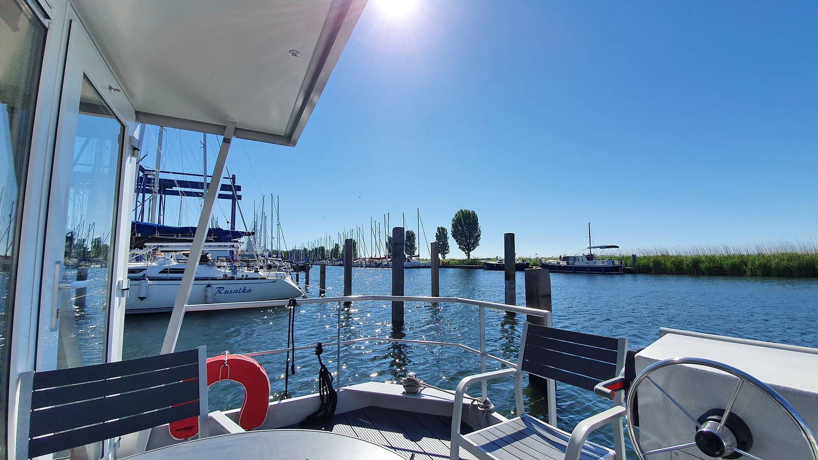 Marina Parcs — Havenlodge mit Dachterrasse und Balkon (4-6 Pers) Lelystad in Lelystad, Markermeer