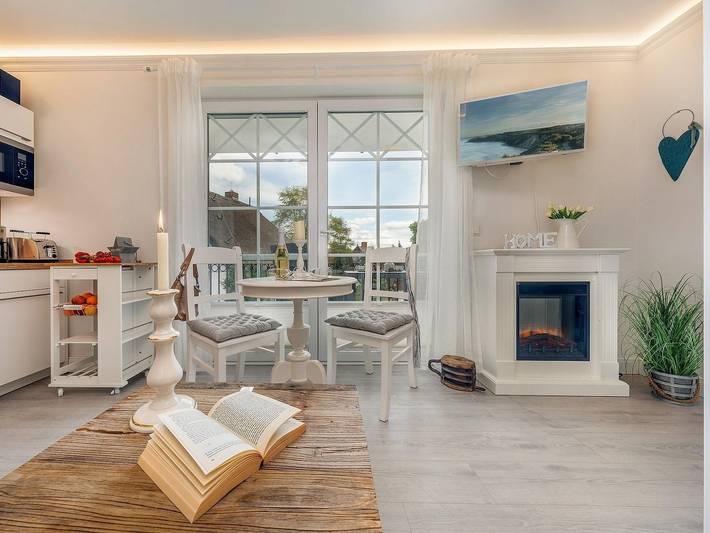 Ferienwohnung für 2 Personen, mit Balkon und Sauna in Zingst